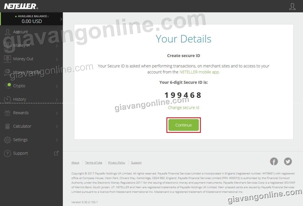 Giavangonline.com - Neteller