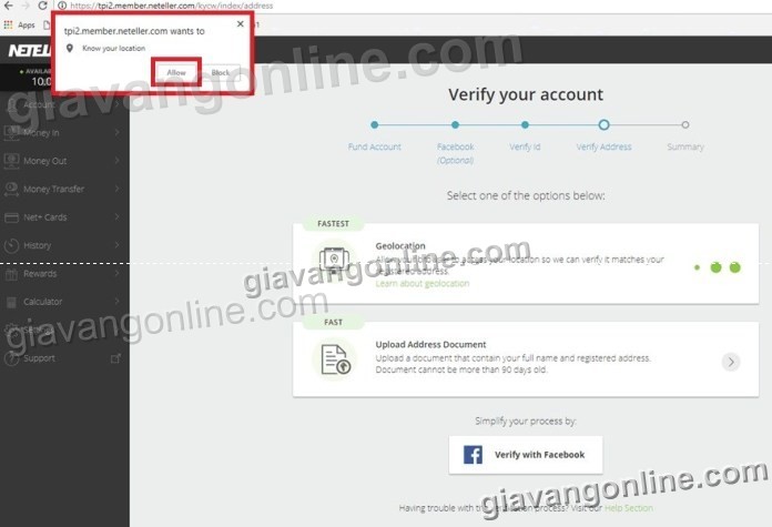 Giavangonline.com - Neteller